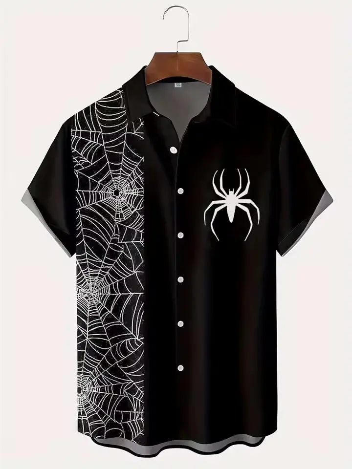 Desenli Erkek Yazlık Gömlek - Decostal